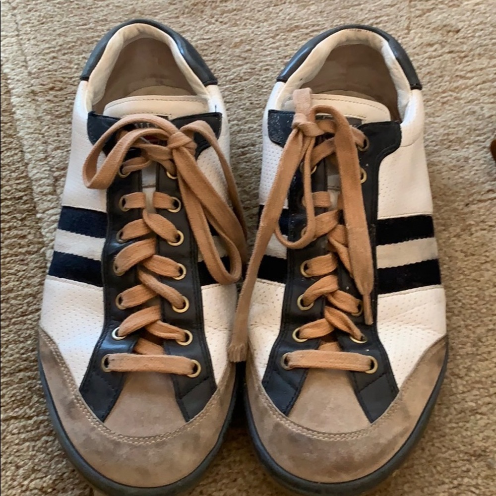 Bally men’s frenz leather sneakers